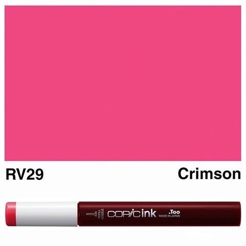 Copic Ink 12ml RV29 Crimson - theartshop.com.au