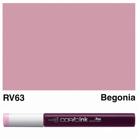 Copic Ink 12ml RV63 Begonia - theartshop.com.au