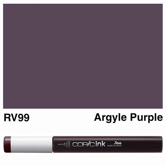 Copic Ink 12ml RV99 Argyle Purple - theartshop.com.au