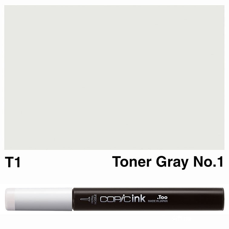 Copic Ink 12ml T1 Toner Gray No.1 - theartshop.com.au