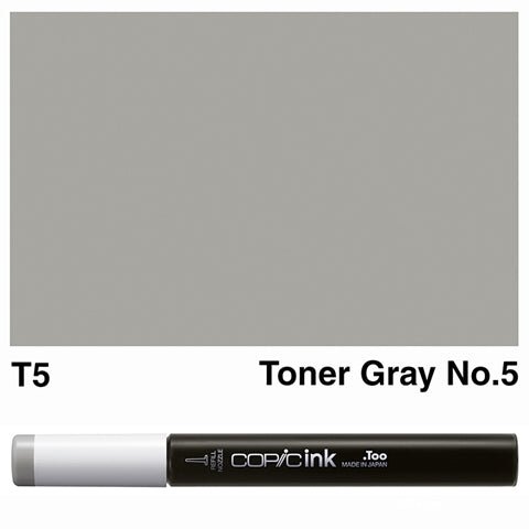 Copic Ink 12ml T5 Toner Gray No.5 - theartshop.com.au