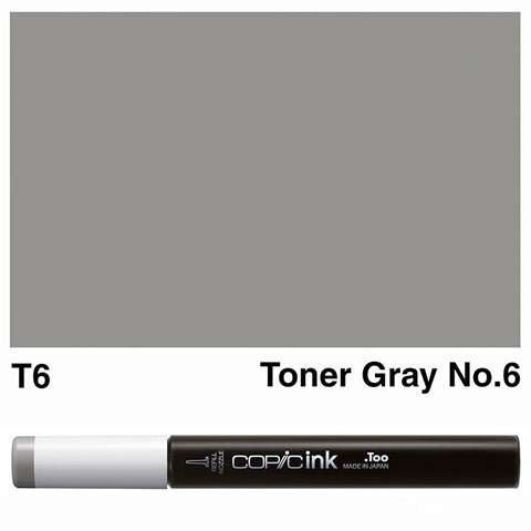 Copic Ink 12ml T6 Toner Gray No.6 - theartshop.com.au