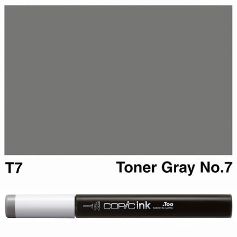 Copic Ink 12ml T7 Toner Gray No.7 - theartshop.com.au