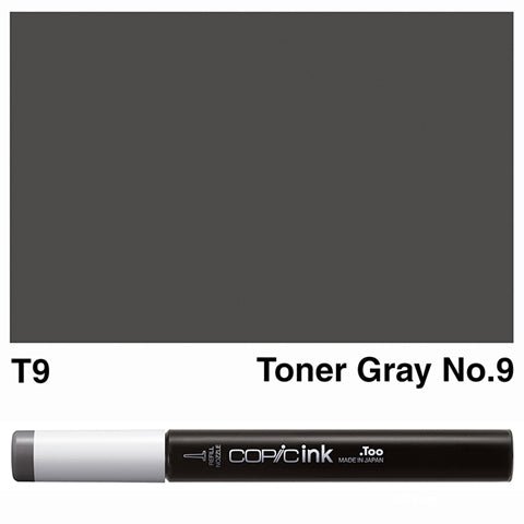 Copic Ink 12ml T9 Toner Gray No.9 - theartshop.com.au