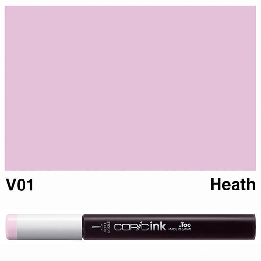 Copic Ink 12ml V01 Heath - theartshop.com.au