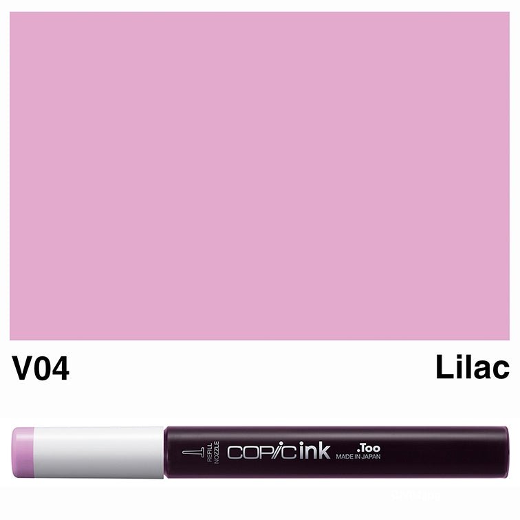 Copic Ink 12ml V04 Lilac - theartshop.com.au