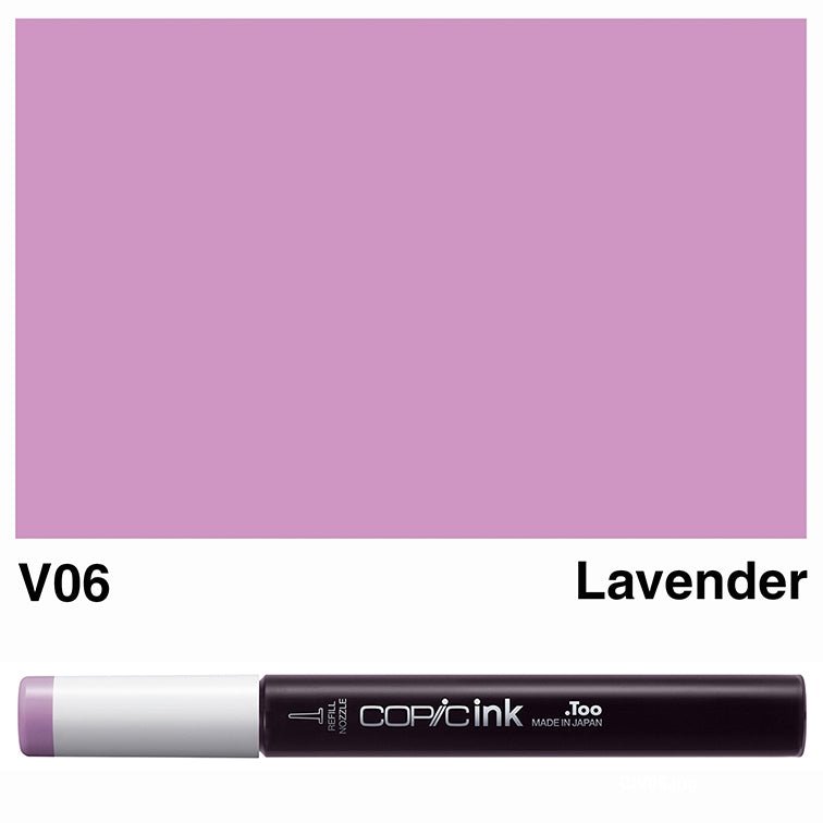 Copic Ink 12ml V06 Lavender - theartshop.com.au