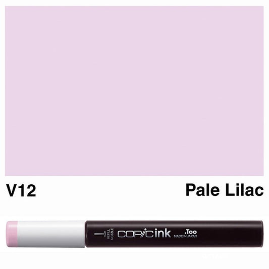 Copic Ink 12ml V12 Pale Lilac - theartshop.com.au