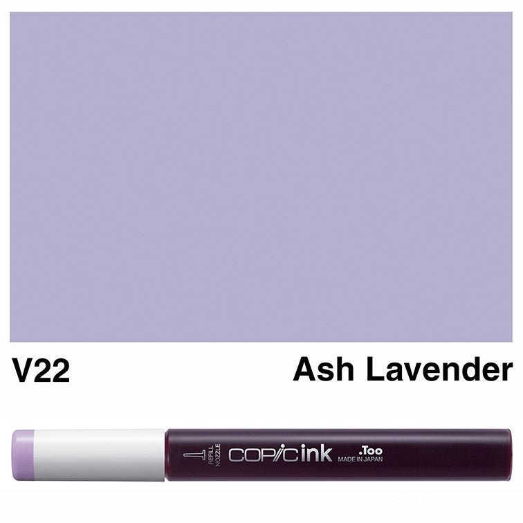 Copic Ink 12ml V22 Ash Lavender - theartshop.com.au