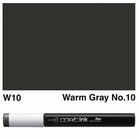 Copic Ink 12ml W10 Warm Gray No.10 - theartshop.com.au