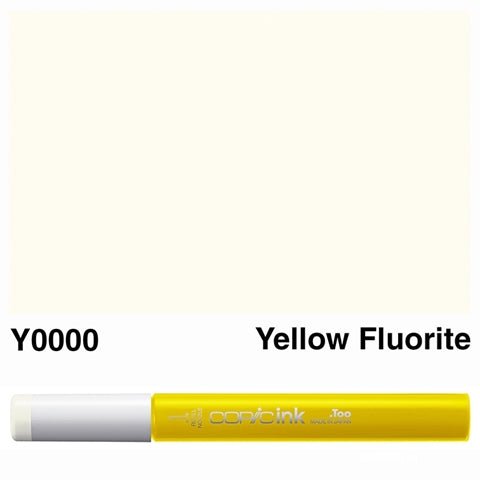 Copic Ink 12ml Y0000 Yellow Fluorite - theartshop.com.au