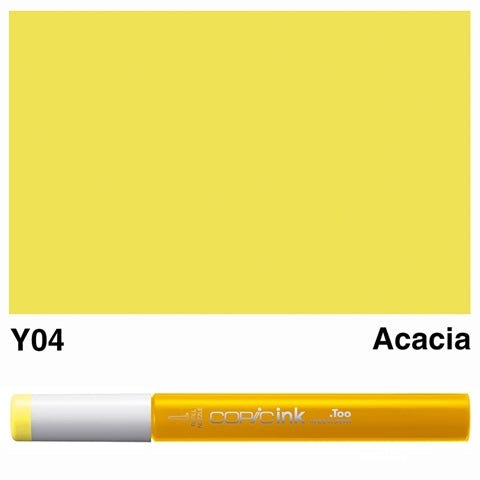 Copic Ink 12ml Y04 Acacia - theartshop.com.au