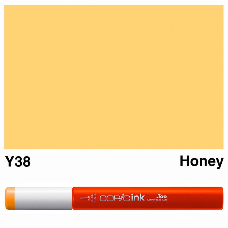 Copic Ink 12ml Y38 Honey - theartshop.com.au