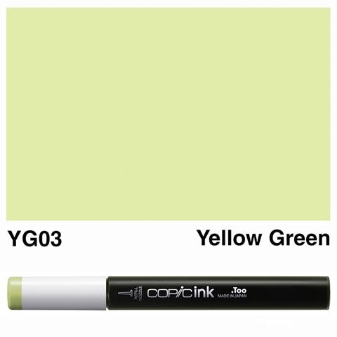 Copic Ink 12ml YG03 Yellow Green - theartshop.com.au