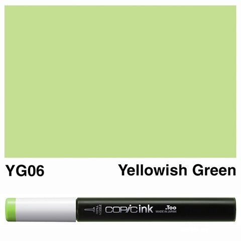 Copic Ink 12ml YG06 Yellowish Green - theartshop.com.au