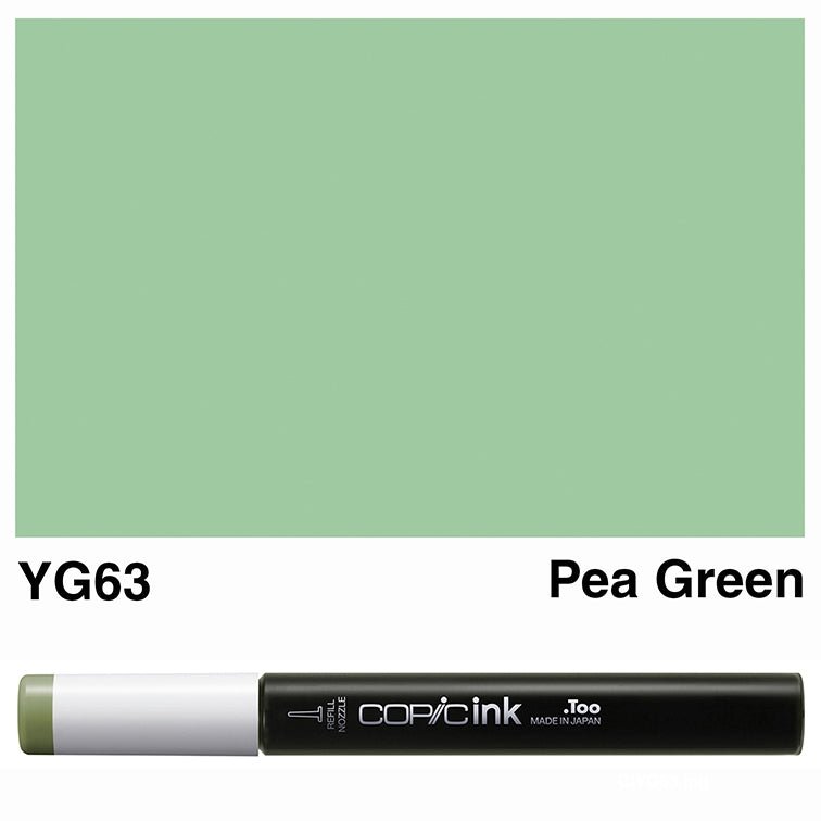 Copic Ink 12ml YG63 Pea Green - theartshop.com.au
