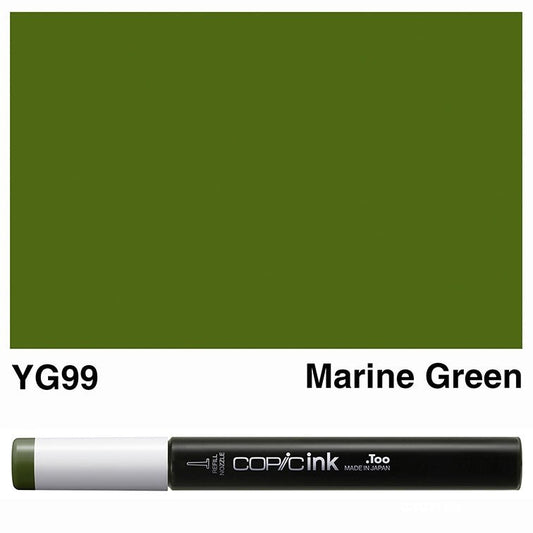 Copic Ink 12ml YG99 Marine Green - theartshop.com.au