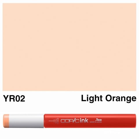 Copic Ink 12ml YR02 Light Orange - theartshop.com.au