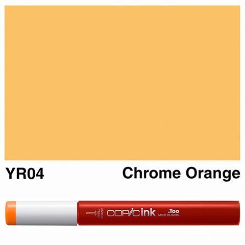 Copic Ink 12ml YR04 Chrome Orange - theartshop.com.au