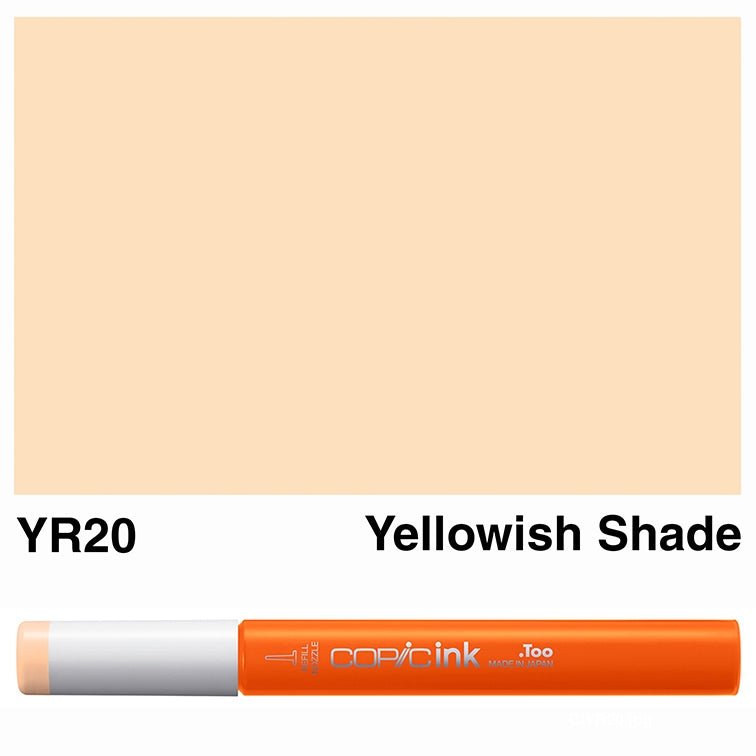 Copic Ink 12ml YR20 Yellowish Shade - theartshop.com.au