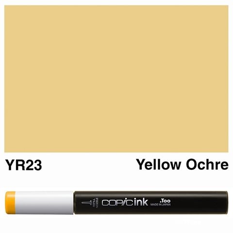 Copic Ink 12ml YR23 Yellow Ochre - theartshop.com.au