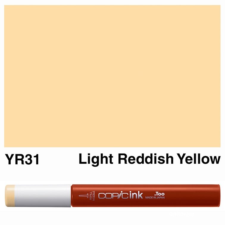 Copic Ink 12ml YR31 Light Reddish Yellow - theartshop.com.au