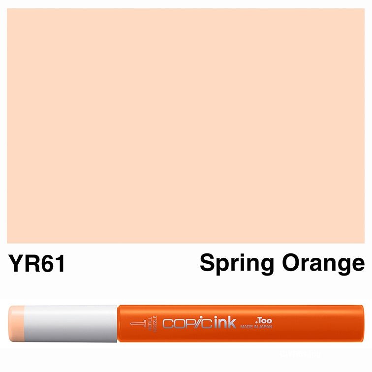 Copic Ink 12ml YR61 Spring Orange - theartshop.com.au