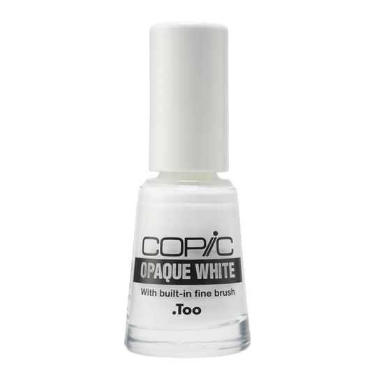 Copic Opaque White 6ml with Brush - theartshop.com.au