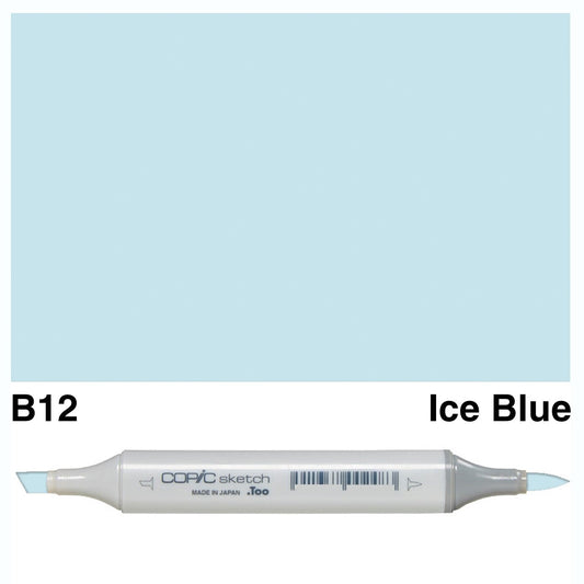 Copic Sketch B12 Ice Blue - theartshop.com.au