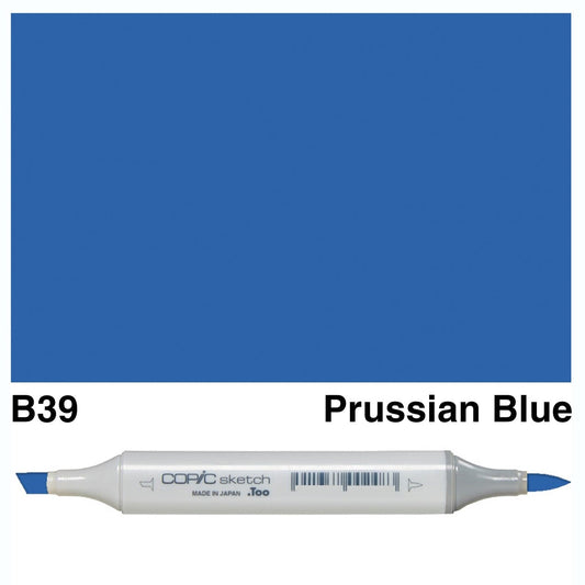 Copic Sketch B39 Prussian Blue - theartshop.com.au