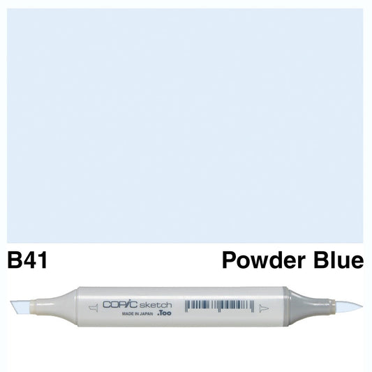 Copic Sketch B41 Powder Blue - theartshop.com.au