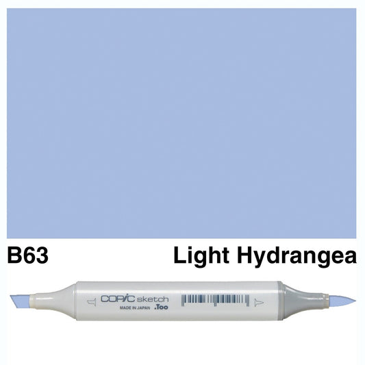 Copic Sketch B63 Light Hydrangea - theartshop.com.au