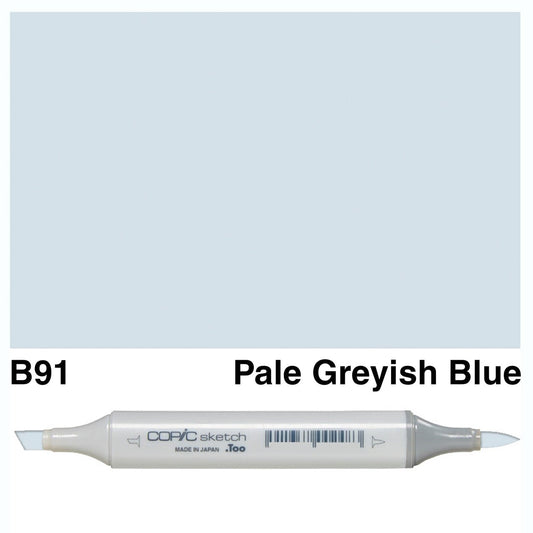 Copic Sketch B91 Pale Grayish Blue - theartshop.com.au