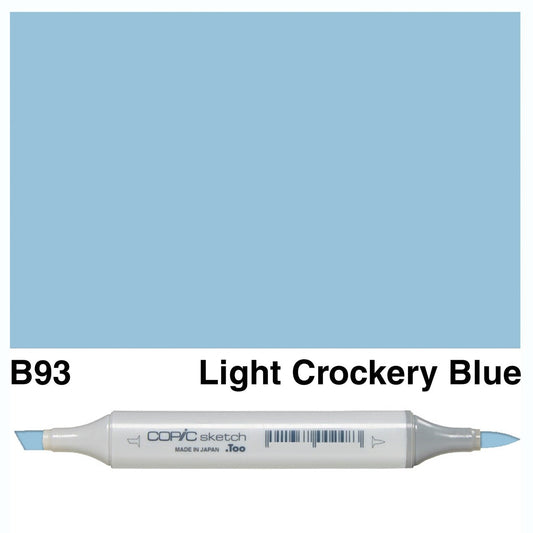 Copic Sketch B93 Light Crockery Blue - theartshop.com.au