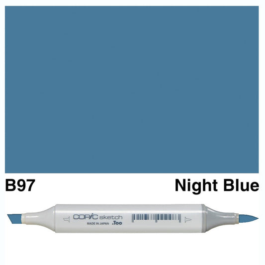 Copic Sketch B97 Night Blue - theartshop.com.au