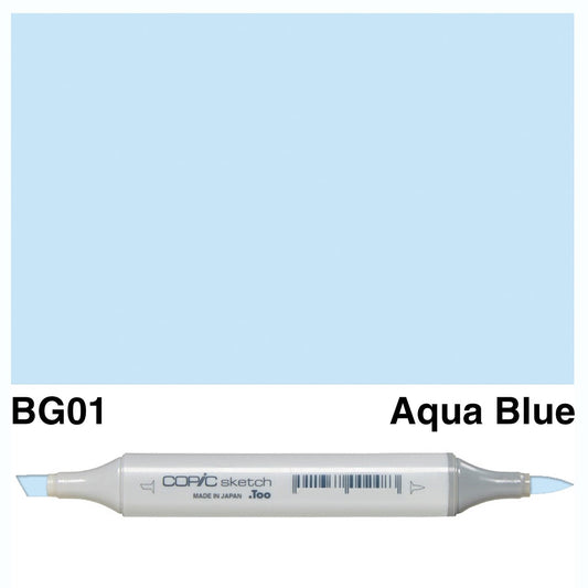 Copic Sketch BG01 Aqua Blue - theartshop.com.au