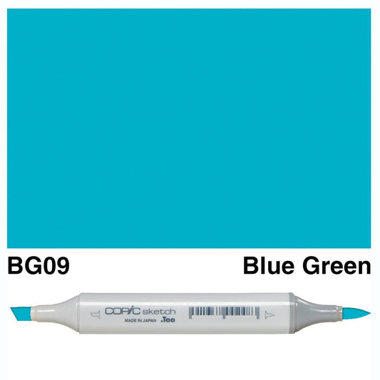 Copic Sketch BG09 Blue Green - theartshop.com.au