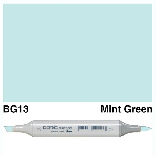 Copic Sketch BG13 Mint Green - theartshop.com.au