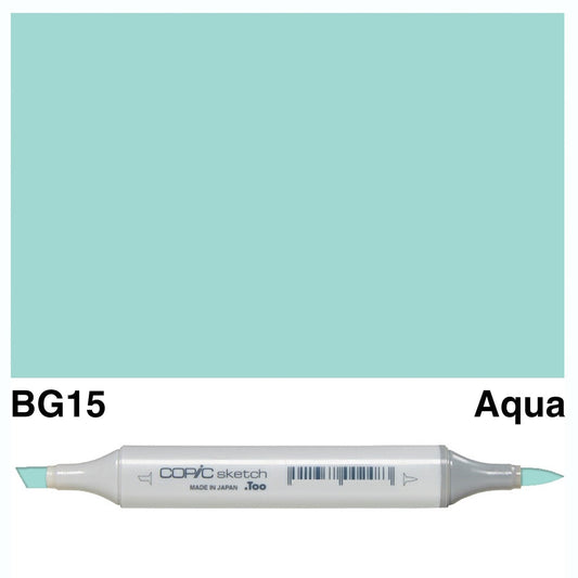 Copic Sketch BG15 Aqua - theartshop.com.au