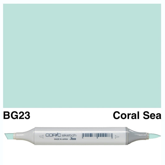 Copic Sketch BG23 Coral Sea - theartshop.com.au