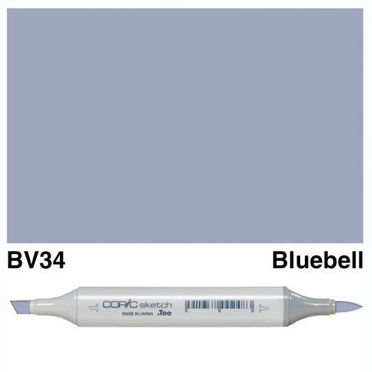 Copic Sketch BV34 Bluebell - theartshop.com.au