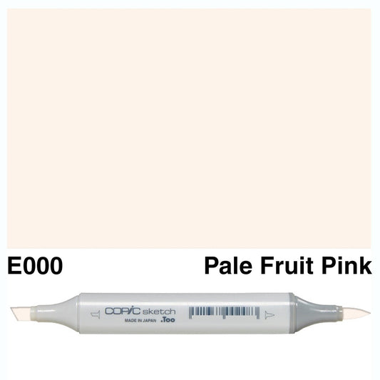 Copic Sketch E000 Pale Fruit Pink - theartshop.com.au