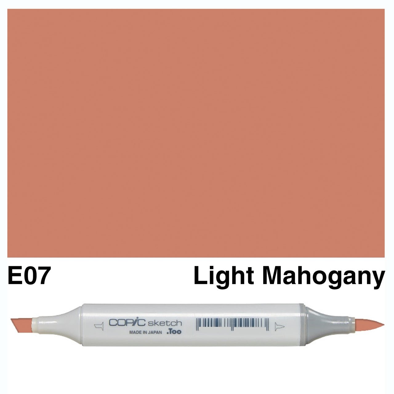 Copic Sketch E07 Light Mahogany - theartshop.com.au