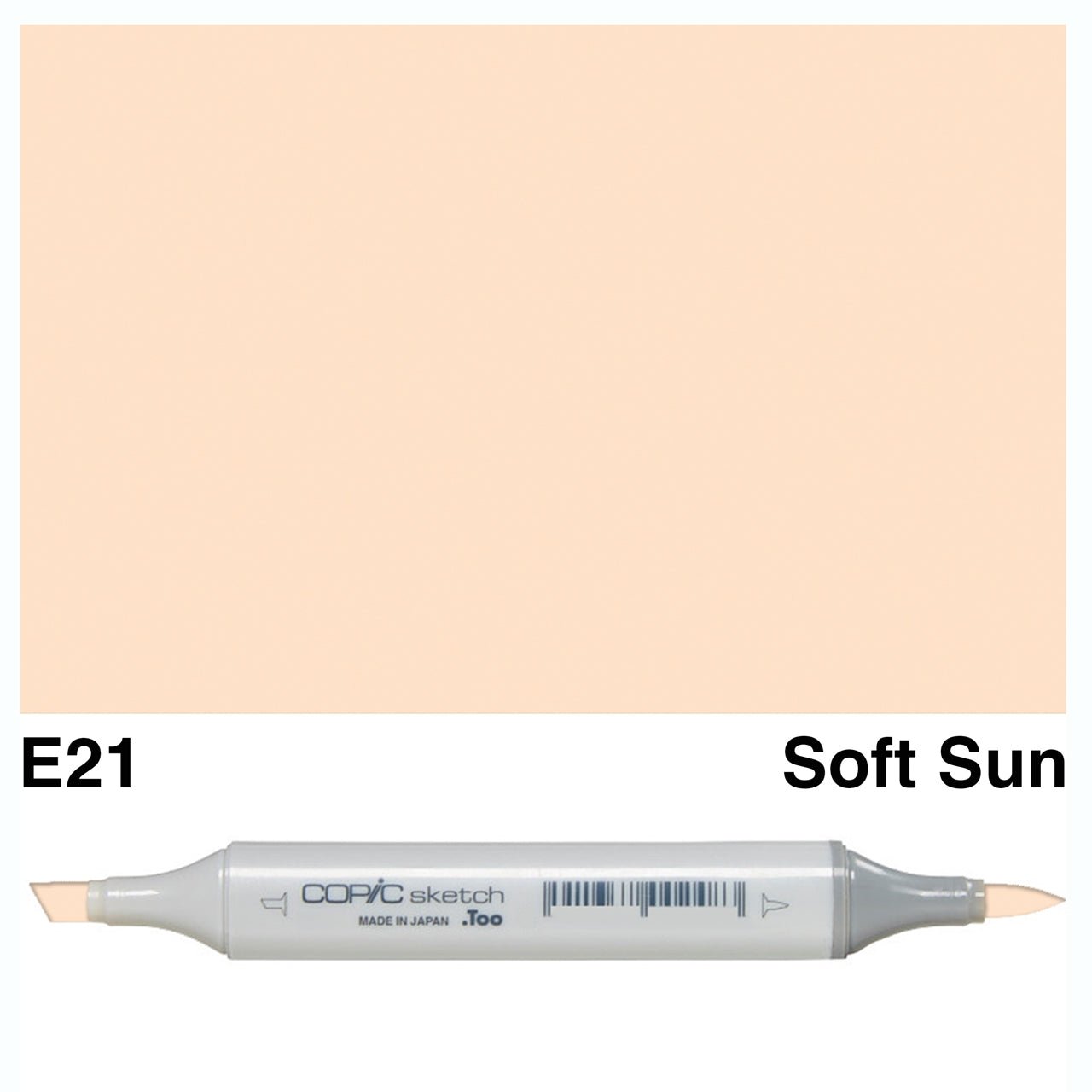 Copic Sketch E21 Soft Sun - theartshop.com.au