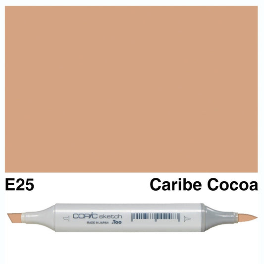 Copic Sketch E25 Caribe Cocoa - theartshop.com.au