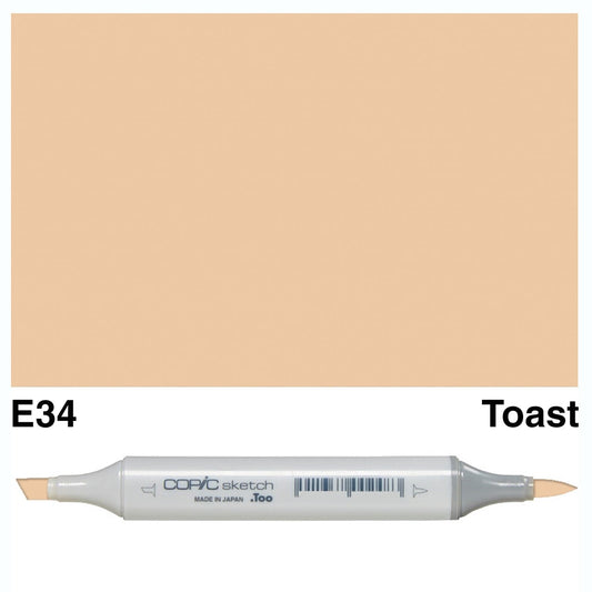 Copic Sketch E34 Toast - theartshop.com.au