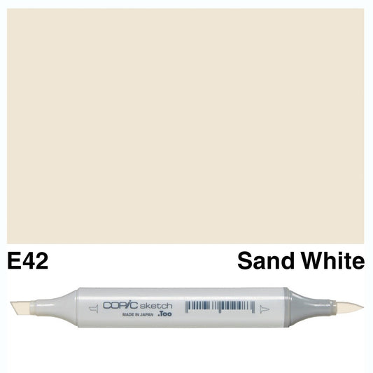 Copic Sketch E42 Sand White - theartshop.com.au