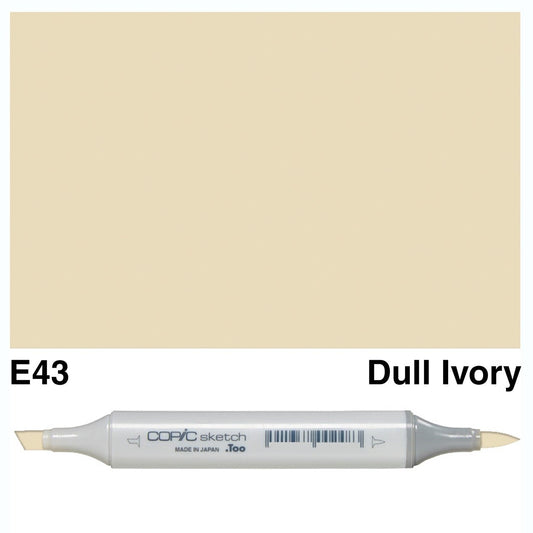 Copic Sketch E43 Dull Ivory - theartshop.com.au
