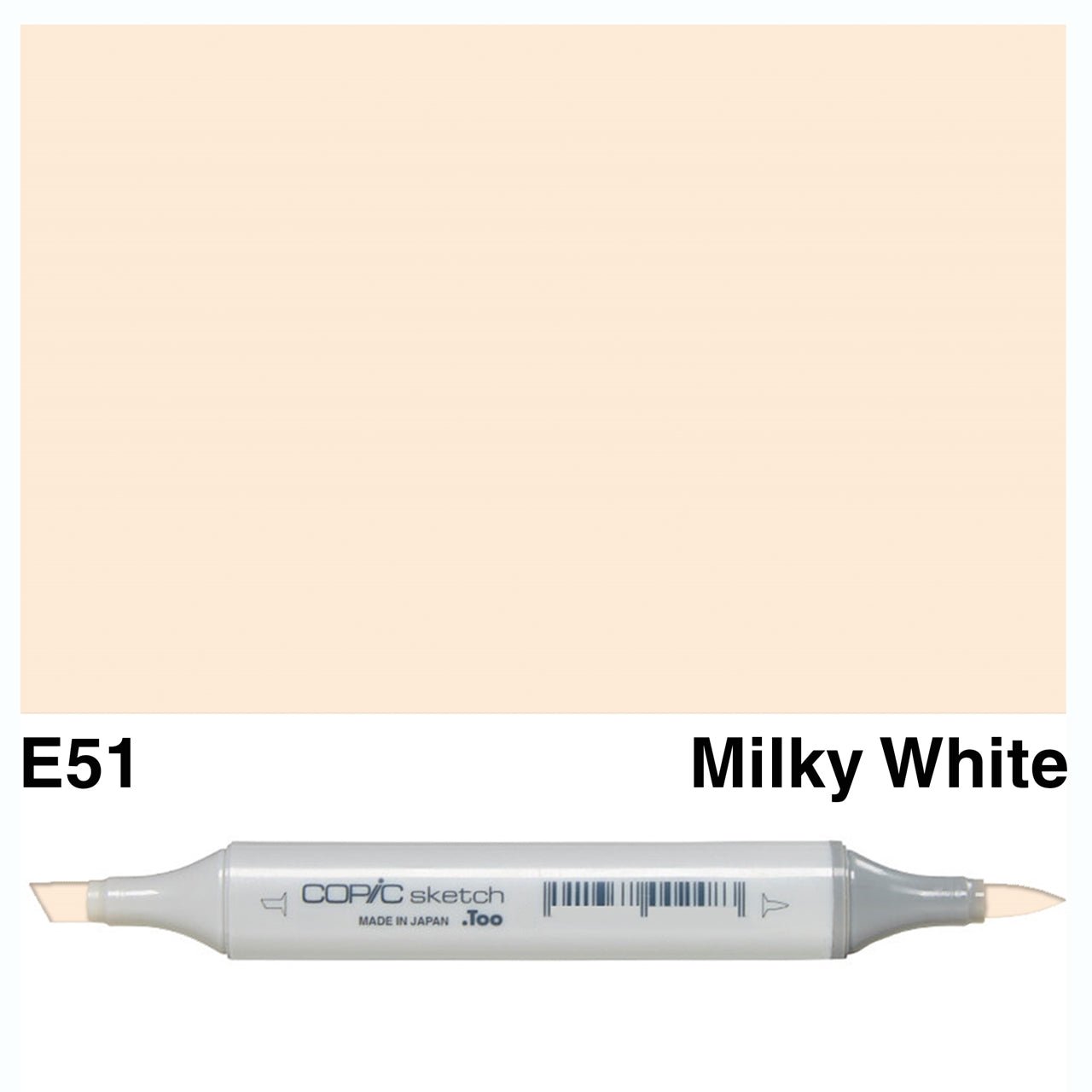 Copic Sketch E51 Milky White - theartshop.com.au