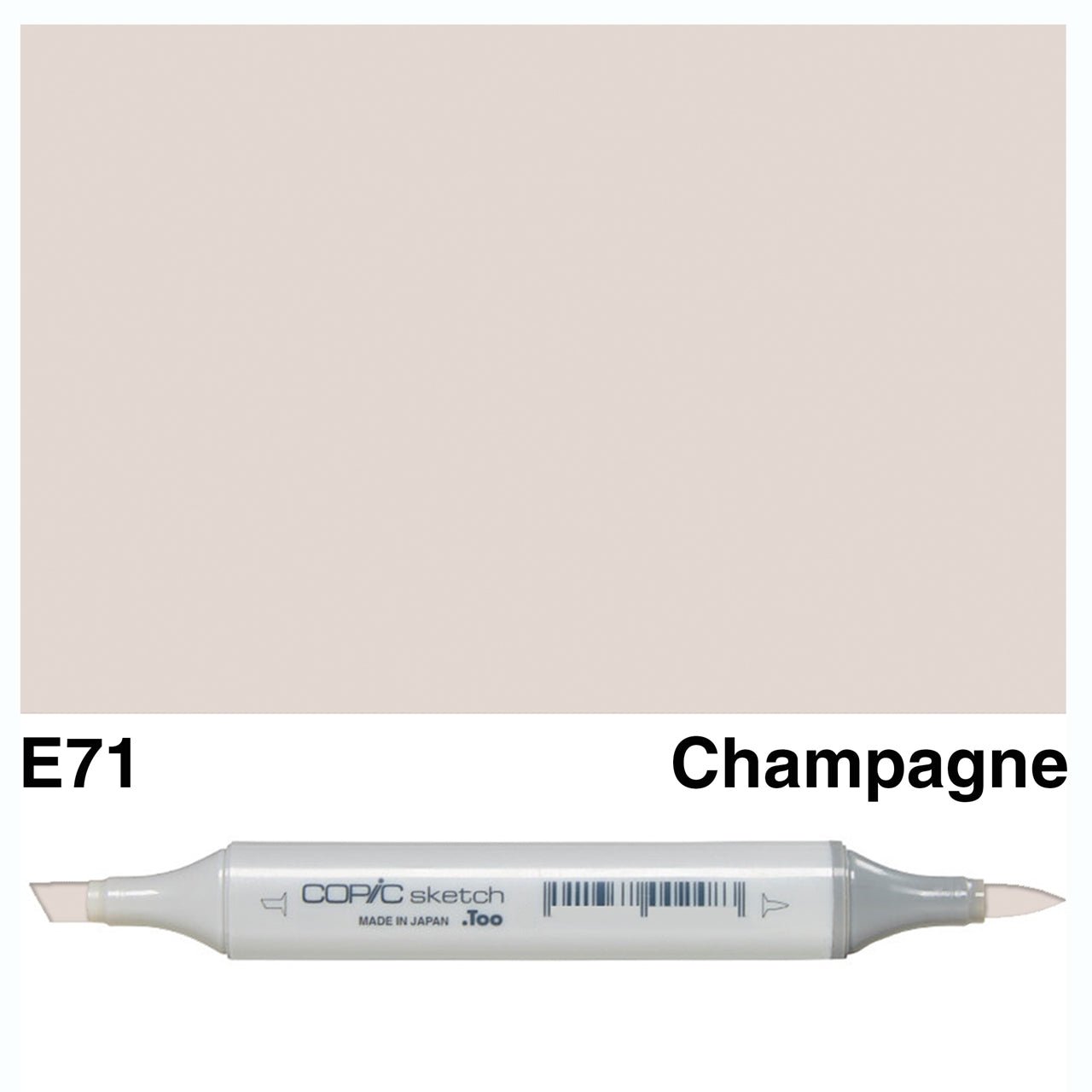 Copic Sketch E71 Champagne - theartshop.com.au
